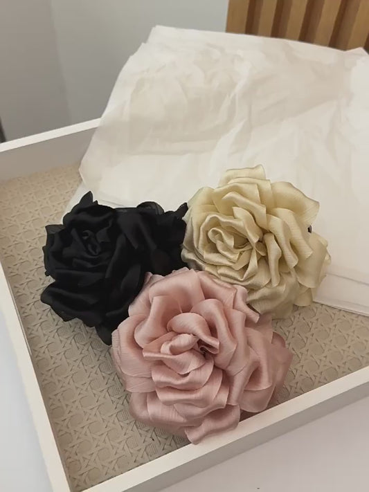 Camellia hair clip